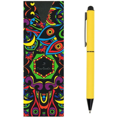 Logo trade promotional merchandise picture of: Metal ballpoint pen, touch pen, soft touch CELEBRATION Pierre Cardin