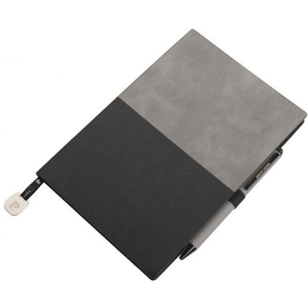 Logotrade corporate gift picture of: Notepad A5 & ballpoint pen REPORTER Pierre Cardin