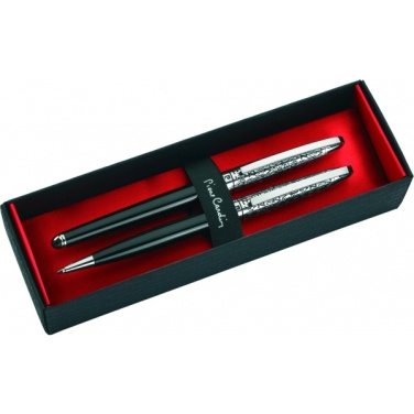 Logo trade promotional products picture of: Writing set ballpoint pen & fountain pen JACQUES Pierre Cardin
