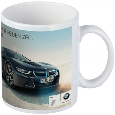 Logotrade promotional items photo of: Classic coffee mug for allover print VIESTE 300 ml