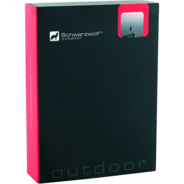 Logotrade promotional item picture of: Ecological lighter SANFORD Schwarzwolf