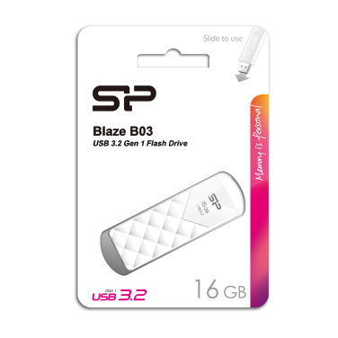 Logo trade promotional products picture of: PENDRIVE SILICON POWER B03 3.2