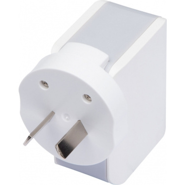 Logo trade promotional giveaways picture of: Travel adapter ANTWERP