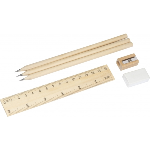 Logo trade business gifts image of: Writing set HAMBURG