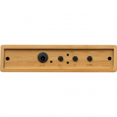 Logotrade promotional merchandise image of: Desk clock TRONDHEIM