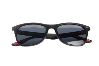 Logo trade promotional giveaways image of: Sunglasses MAHAVELI Schwarzwolf
