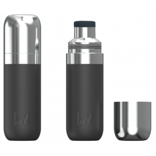 Logotrade promotional items photo of: Vacuum bottle DINARA Schwarzwolf