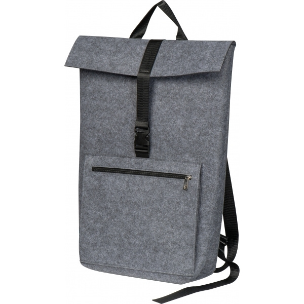Logotrade business gifts photo of: RPET Felt Backpack BIRMINGHAM