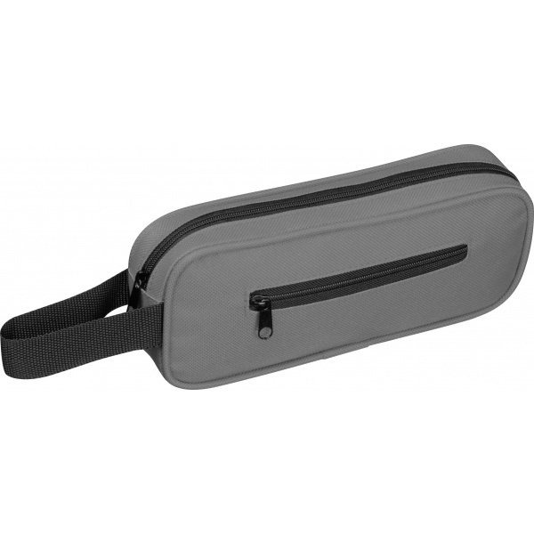Logotrade promotional giveaway picture of: Toiletry bag RPET NEUCHATEL