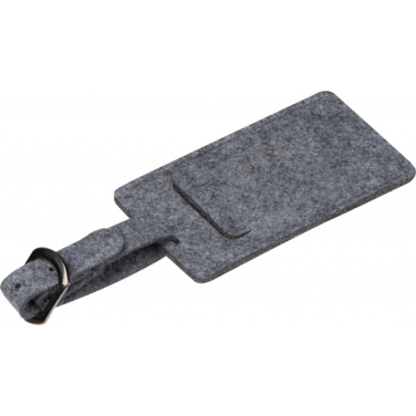 Logo trade promotional gift photo of: Felt Suitcase Tag PORTLAND