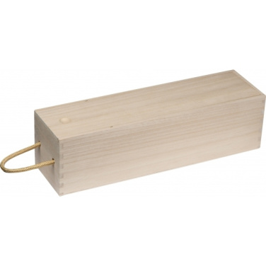 Logo trade promotional merchandise image of: Wine box DAVENPORT