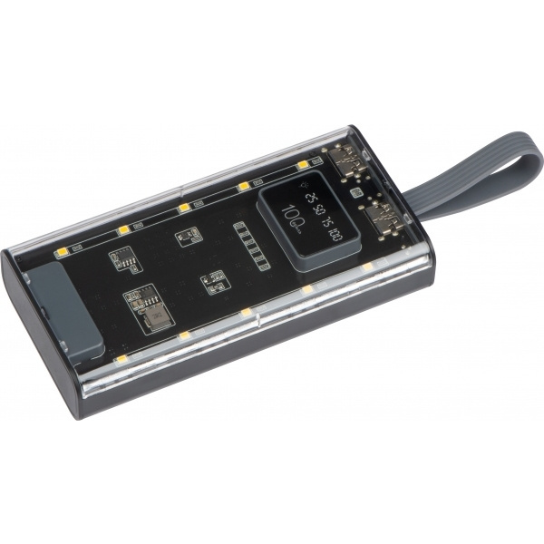 Logo trade promotional gift photo of: Power bank 10 000 mAh DARWIN
