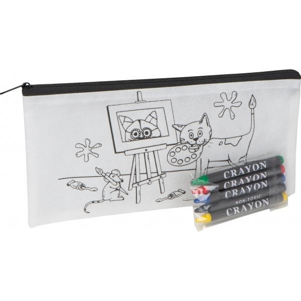 Logo trade advertising product photo of: Pen case Stockholm