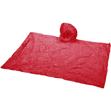 Logotrade promotional product picture of: Xina rain poncho in storage ball with keychain