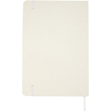 Logotrade promotional merchandise picture of: Bass A5 recycled hard cover notebook with lined pages