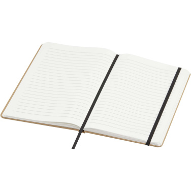 Logotrade promotional merchandise picture of: Holm A5 stone paper hard cover notebook with lined pages