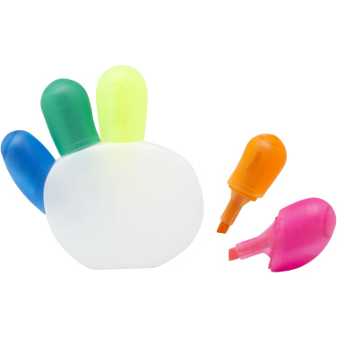 Logotrade promotional item picture of: Patina 5-colour highlighter