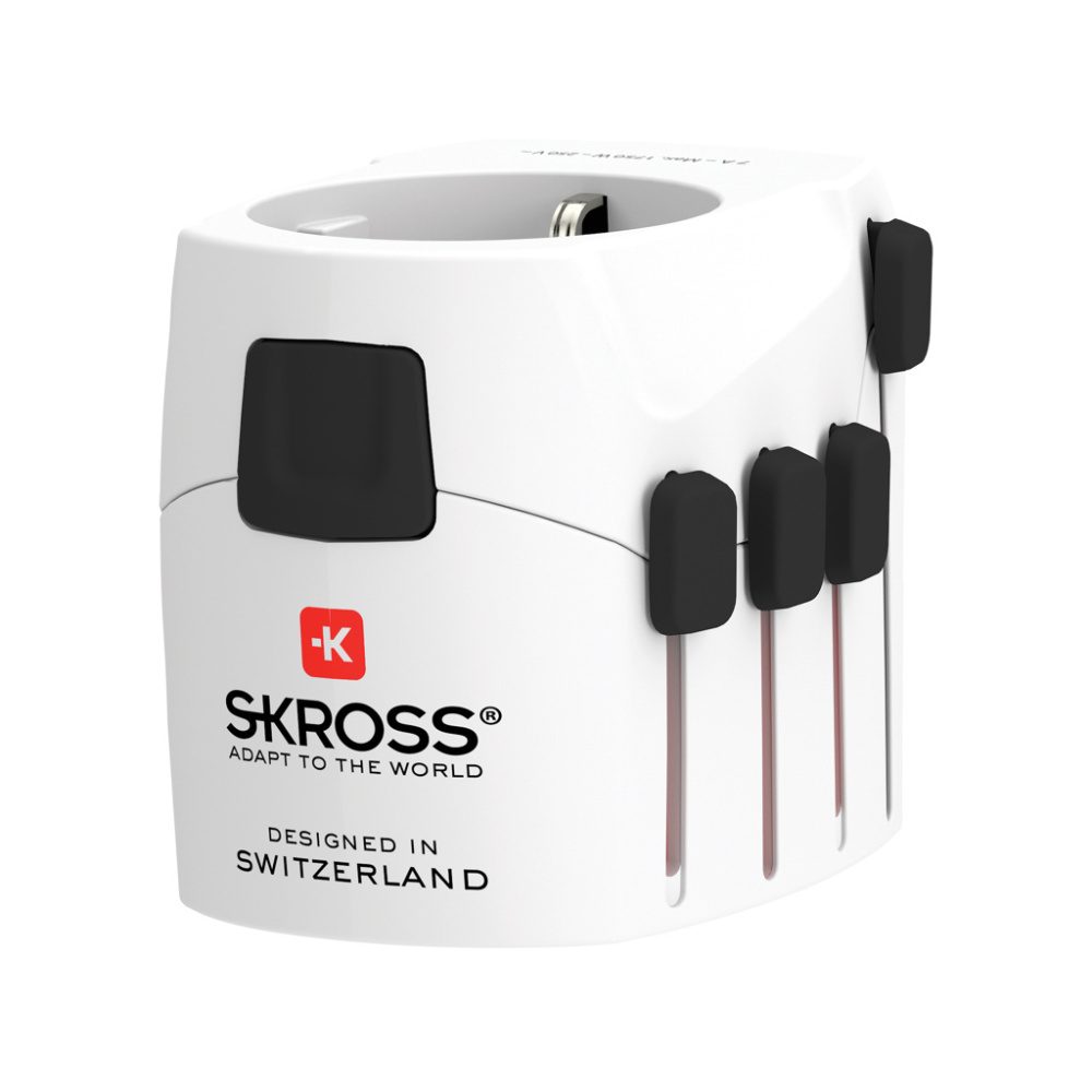 Logotrade corporate gift picture of: SKROSS Pro 3-Pole World Travel Adapter