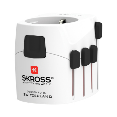 Logotrade promotional gift image of: SKROSS Pro 3-Pole World Travel Adapter