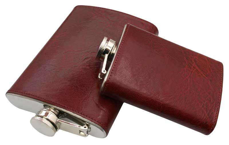 Logo trade promotional merchandise image of: Hip flask 425011