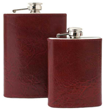 Logo trade business gifts image of: Hip flask 425011