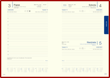 Logo trade promotional giveaways image of: Calendar 641131