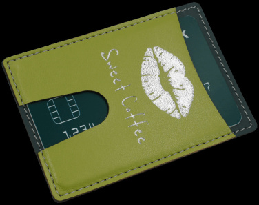 Logo trade promotional merchandise image of: Credit card holder 544119