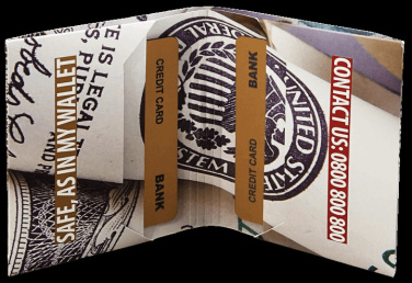 Logotrade corporate gift image of: Origami wallet 998117
