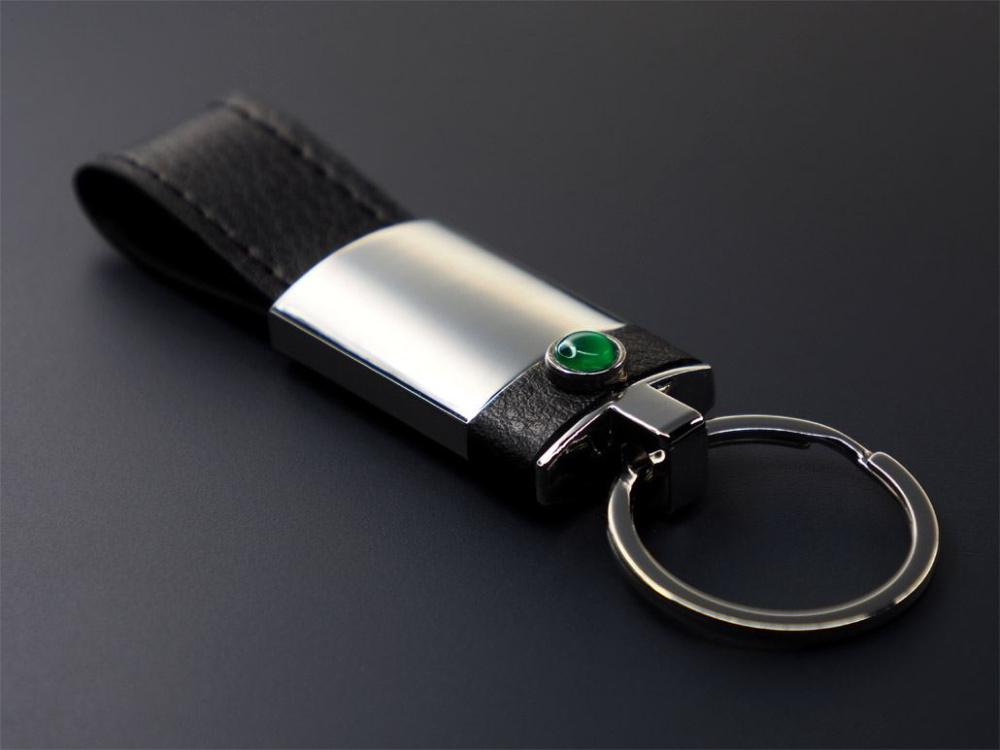 Logotrade promotional product picture of: Agate stone Keyring 1297095