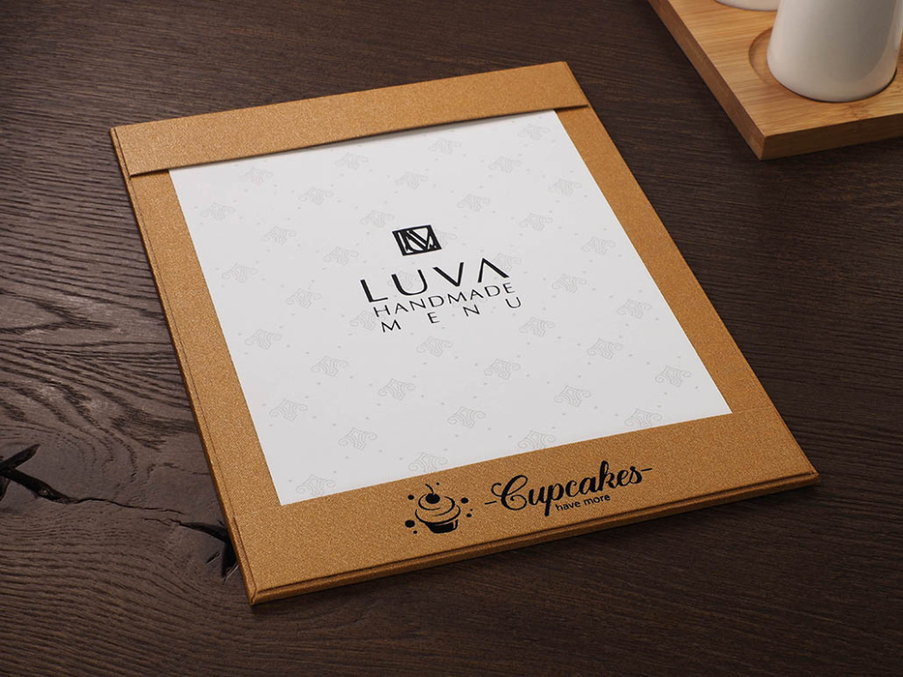Logo trade promotional gift photo of: Menu pad 1024280