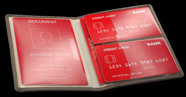 Logotrade promotional merchandise image of: RFID document wallet 611131