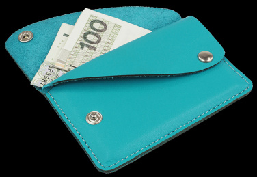 Logo trade corporate gifts image of: Wallet 537131