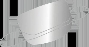Logotrade promotional products photo of: ATENA clear face shield-mask for mouth and nose 1461162