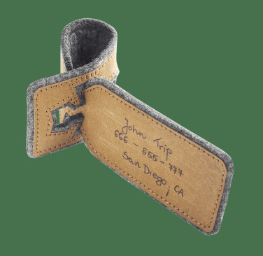 Logo trade promotional items image of: Luggage tag 969140