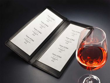 Logo trade business gifts image of: Menu cover 1062270
