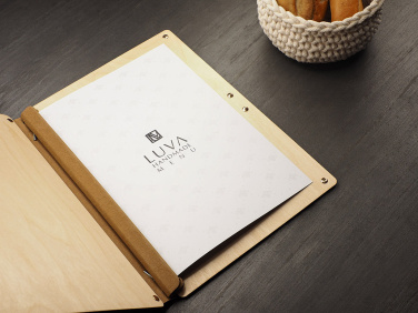 Logo trade corporate gift photo of: Menu cover 1665121