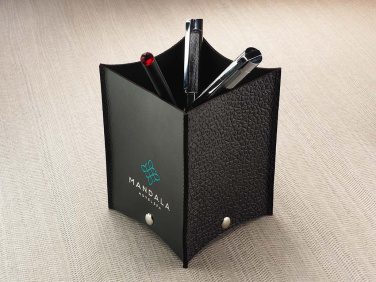 Logo trade business gift photo of: Pen holder 1659281