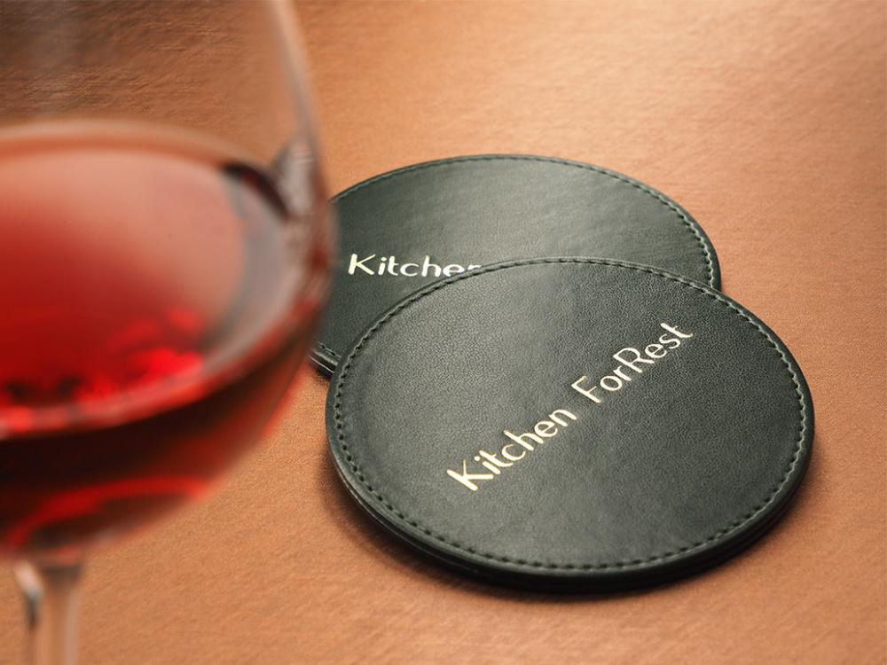 Logotrade promotional item image of: Coaster 1104320