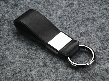Logo trade business gifts image of: Keyring 1710141