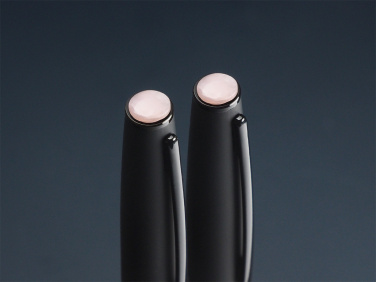 Logotrade business gift image of: Opal stone Pen set 1286036