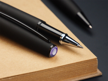 Logo trade promotional items image of: Amethyst Pen set  1288036