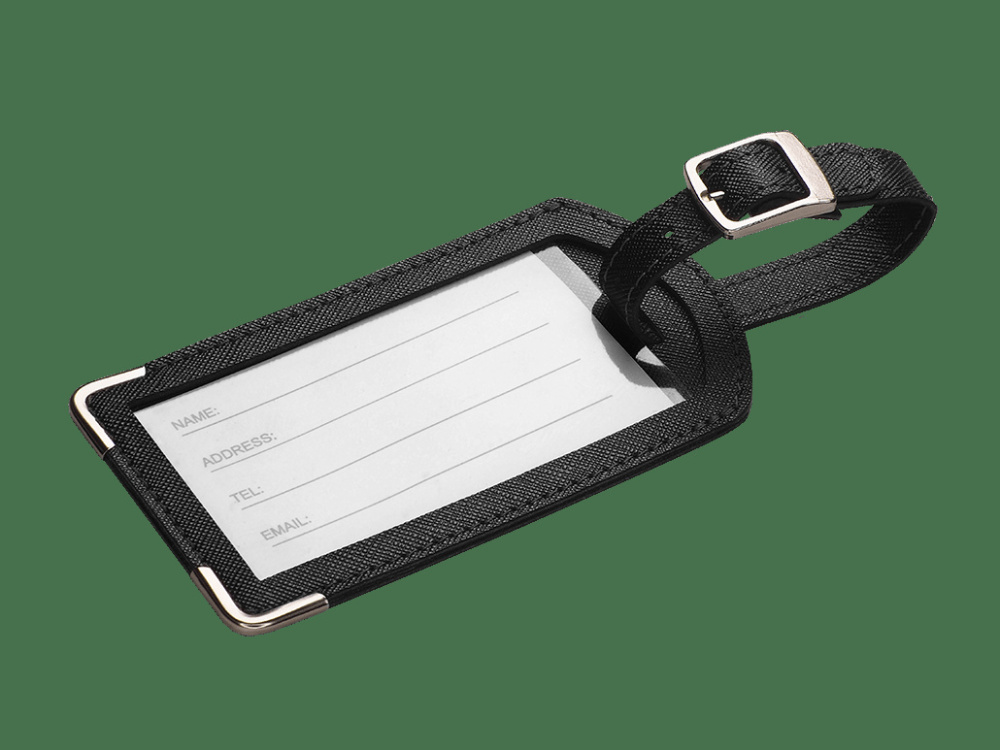 Logo trade promotional gifts image of: Luggage tag 1821113