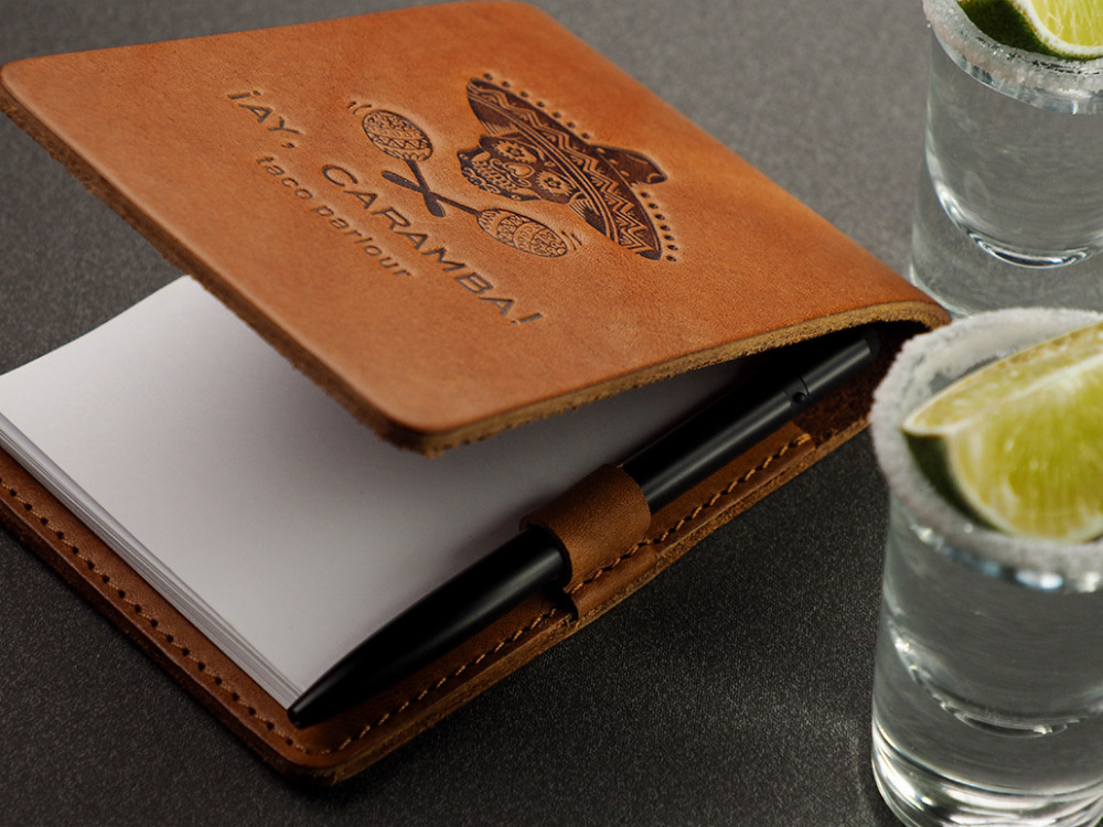 Logo trade promotional products picture of: Waiter notepad 1202141