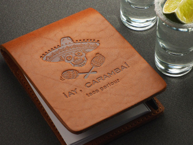 Logo trade corporate gift photo of: Waiter notepad 1202141