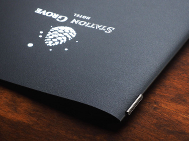 Logo trade promotional giveaways image of: Menu cover 1959319