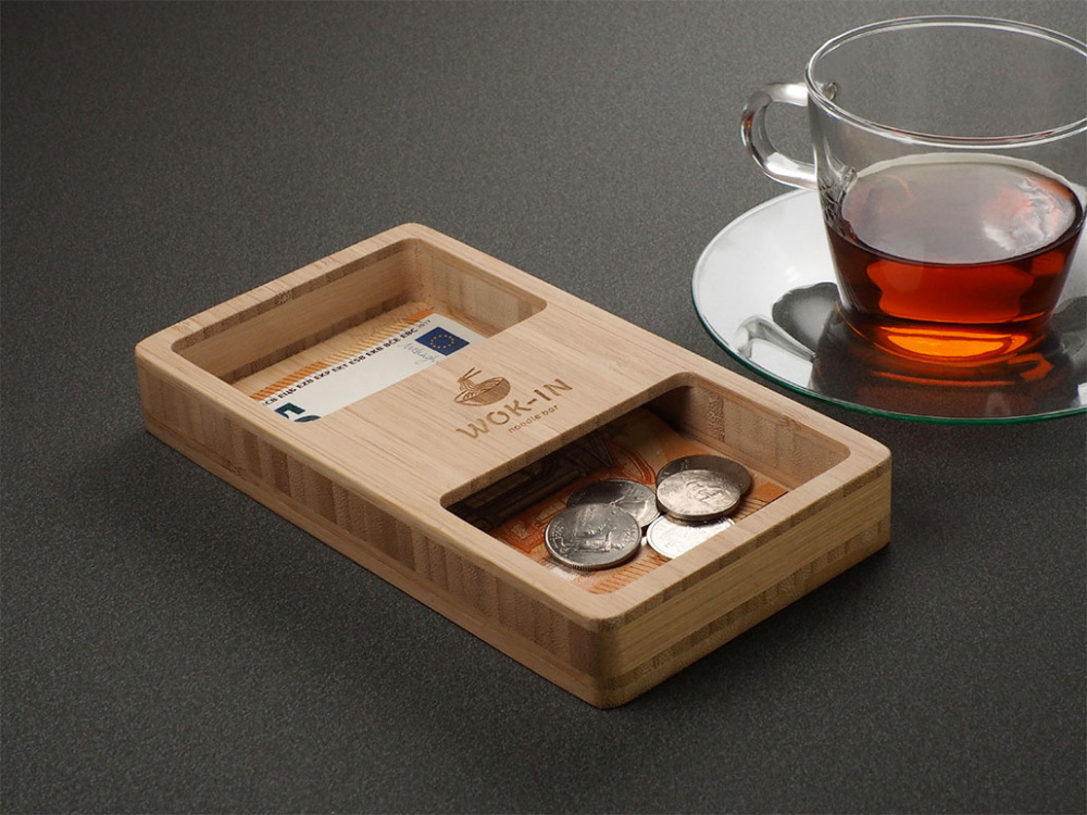 Logo trade promotional gifts picture of: Wooden payer 2080292