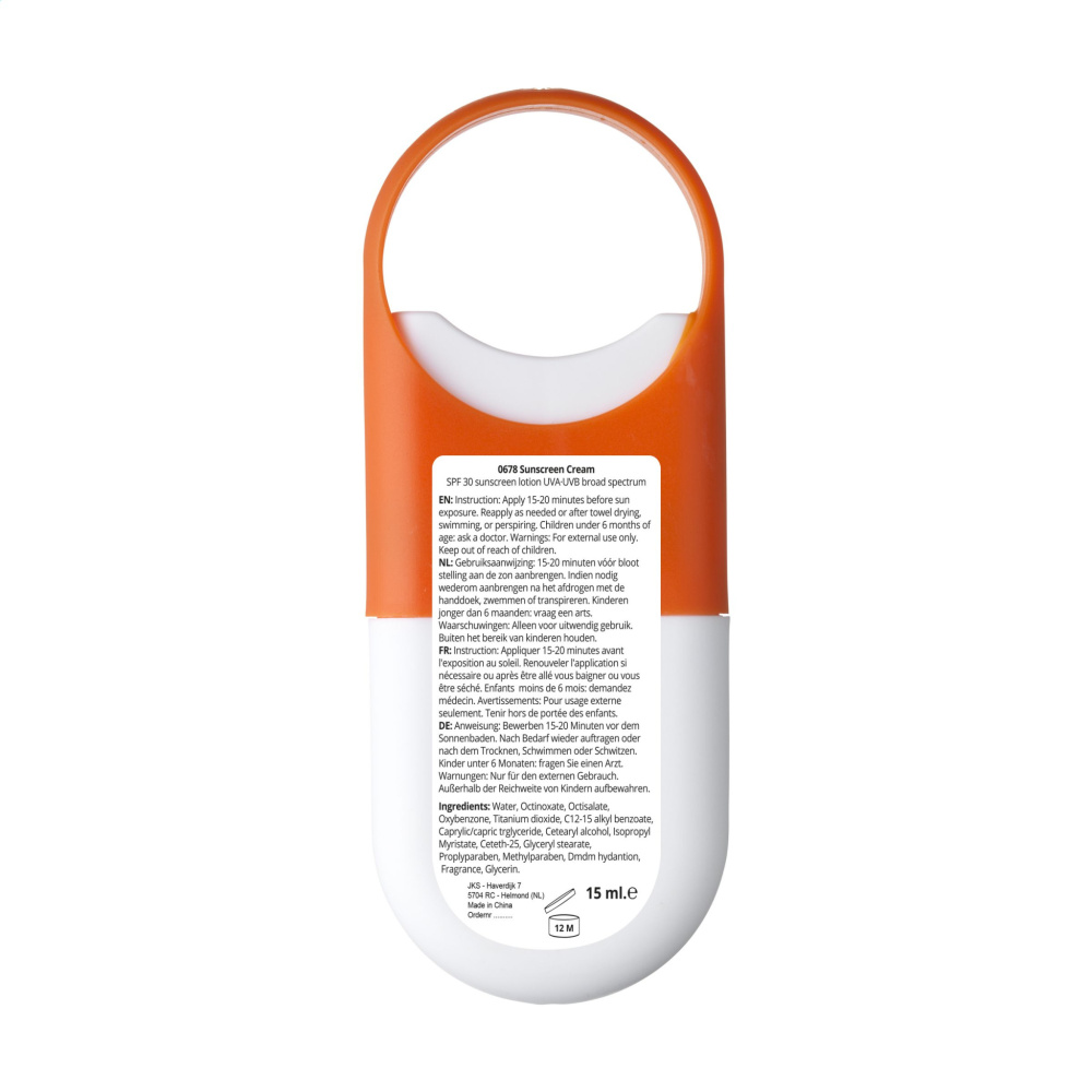 Logotrade advertising products photo of: Sunscreen Spray HookUp factor 30