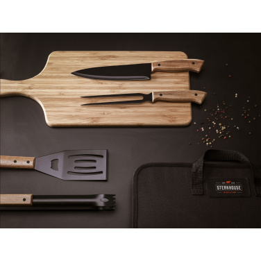 Logo trade advertising products image of: Asado BBQ-Set barbecue set
