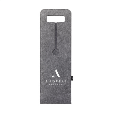 Logo trade advertising products picture of: Wine Bag-to-Give GRS RPET