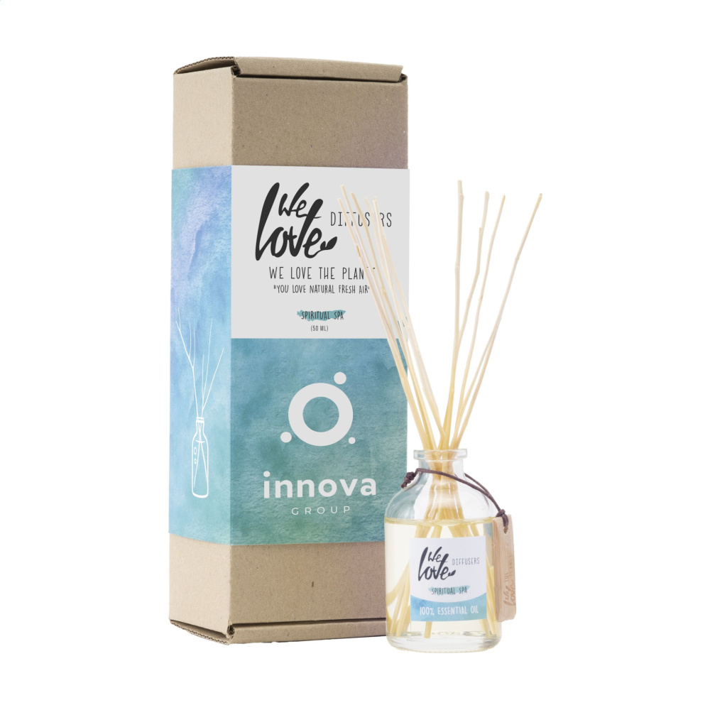 Logo trade promotional items picture of: We Love The Planet Diffuser Spiritual Spa 50 ml